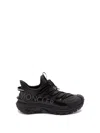 Moncler Trailgrip Lite2 Low Top Sneakers Shoes In Black