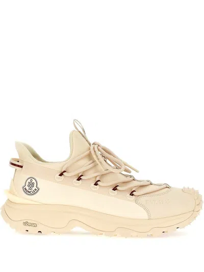Moncler Trailgrip Lite2 Low Top Sneakers For Men In White