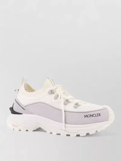 Moncler Trailgrip Lite3 Low Top Sneakers Light Grey In Multi