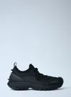 Moncler Trailgrip Lite3 Sneakers In Nubuck And Suede Leather In Animal Print