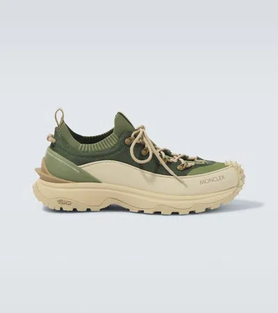 Moncler Trailgrip Lite 3 Low Top Sneaker In Green