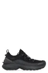 Moncler Trailgrip Lite3 Sneakers In Nubuck And Suede Leather In Black