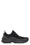 Moncler Trailgrip Lite3 Sneakers In Nubuck And Suede Leather In Black