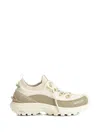 Moncler Two-tone Canvas Trailgrip Lite3 Sneakers In Neutral
