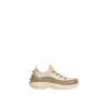 Moncler Two-tone Canvas Trailgrip Lite3 Sneakers In Brown