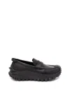 Moncler Men Trailgrip Loafer Sneakers In Black