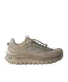 Moncler Men Trailgrip Low Top Sneakers In Nude
