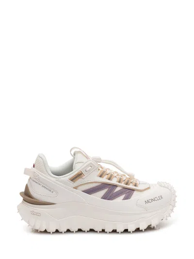 Moncler Trailgrip Low Sneakers In White