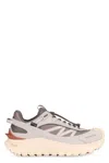 Moncler Trailgrip Sneakers Crafted With Suede In Grey