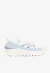 Moncler Trailgrip Sneakers In Technical Fabric And Mesh With Side Lettering Logo In White