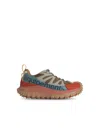 Moncler Chunky Sole Mesh Panels Pull Tab Sneakers In Multicolor