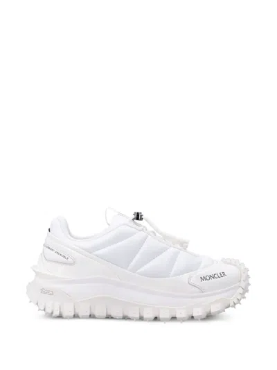 Moncler Trailgrip Puffer Sneakers In White