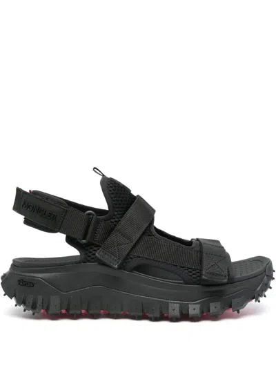 Moncler Trailgrip Sailing Sneakers Shoes In Black