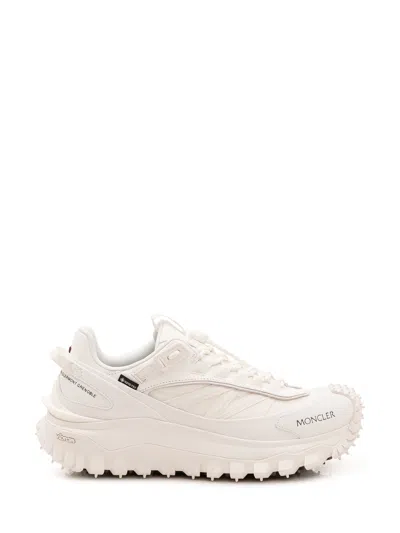 Moncler Trailgrip Sneakers In White