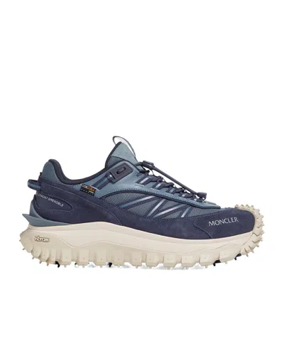 Moncler Trailgrip Sneakers In Black