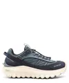 Moncler Sneakers Trailgrip En Daim Et Cuir In Blue