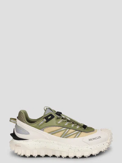 Moncler Trailgrip Sneakers In Green