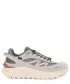 Moncler Trailgrip Sneakers Crafted With Suede In Grey