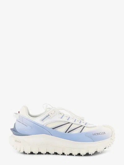 Moncler Trailgrip Sneakers In Technical Fabric And Mesh With Side Lettering Logo In Multi