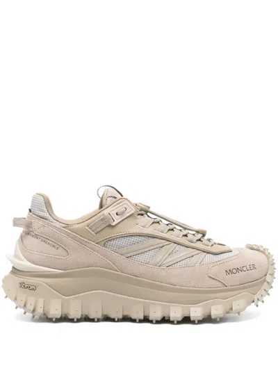 Moncler Trailgrip Sneakers In Neutrals
