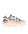 Moncler Trailgrip Sneakers Crafted With Suede In Nude
