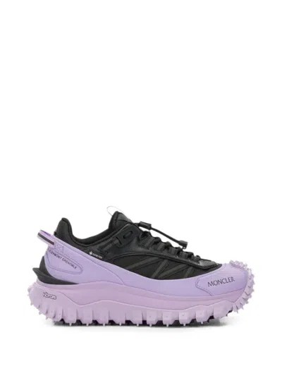 Moncler Trailgrip Sneakers In Animal Print