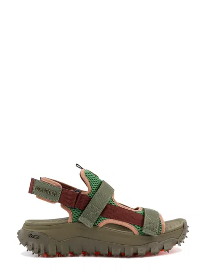 Moncler Trailgrip Round-toe Sandals In Multi