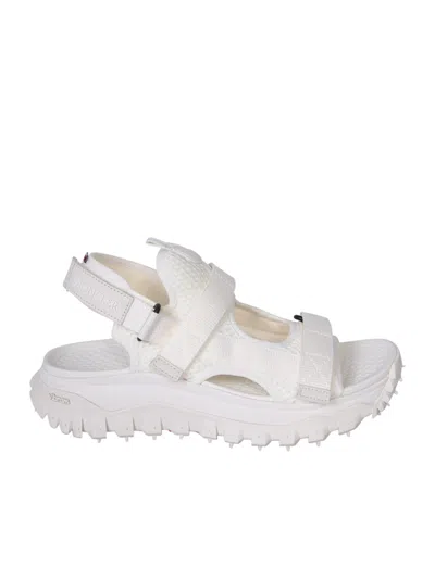 Moncler Trailgrip Vela Ivory Sandals In White