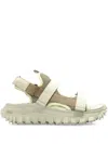 Moncler Vela Trailgrip Sandals Mesh Upper In Neutrals
