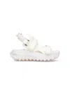 Moncler Trailgrip Vela Sandals In White
