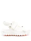 Moncler Trailgrip Vela Sandals In White