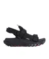 Moncler Sandals In Black