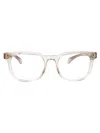 Moncler Transparent Butter Acetate Glasses In Transparent