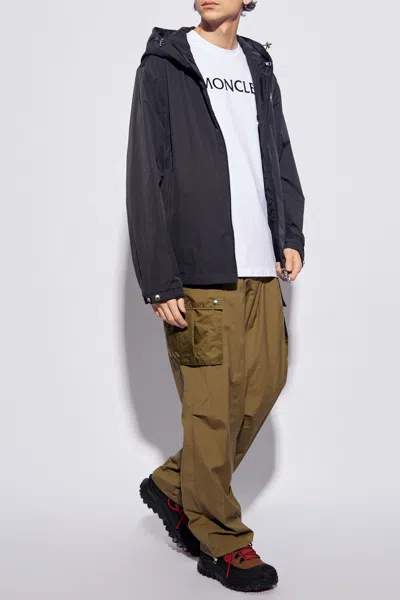 Moncler ‘traversier' Hooded Jacket In Black