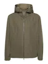 Moncler Traversier Hooded Jacket In Light Brown