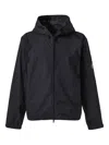 Moncler Lightweight Water-proof Jacket In Black