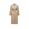 Moncler Yevre Down Trench Coat In Neutral