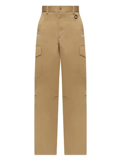 Moncler Cargo Trousers In Green