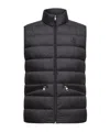 Moncler Treompan Down Gilet In Black