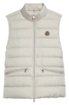 Moncler White Treompan Padded Gilet In Miscellaneous