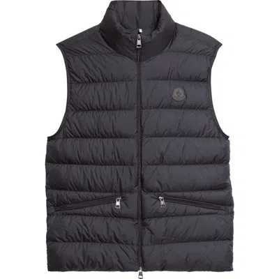 Moncler Treompan Water Repellent Down Puffer Vest In Blue