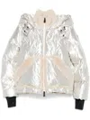 Moncler Trevelin Tech Down Jacket In Beige