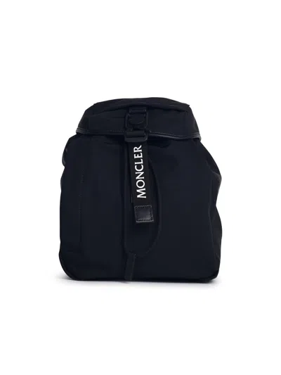 Moncler 'trick' Black Nylon Backpack Women