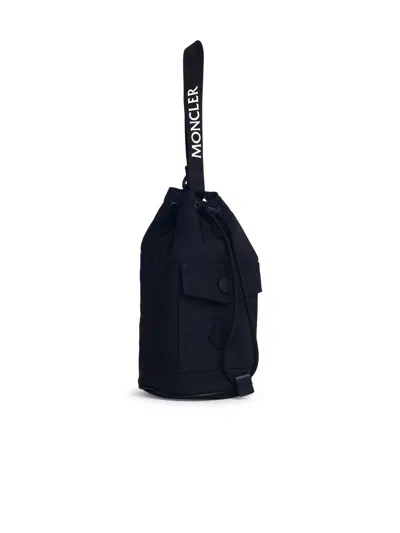 Moncler Mini Bucket Bag In Black