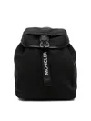 Moncler New Pierrick Nylon Backpack In Black