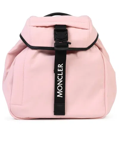 Moncler 'trick' Pink Nylon Backpack Woman
