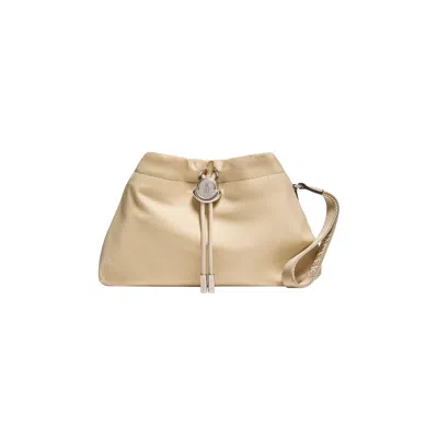 Pre-owned Moncler Trick Pouch 'beige' | Tan | Women's Size Onesize In Brown