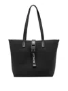 Moncler Tote With Dust Bag And Rear Pocket In Black