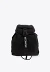 Moncler New Pierrick Nylon Backpack In Black