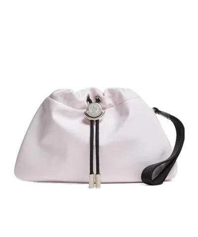 Moncler Trick Water-repellent Pouch In Pink